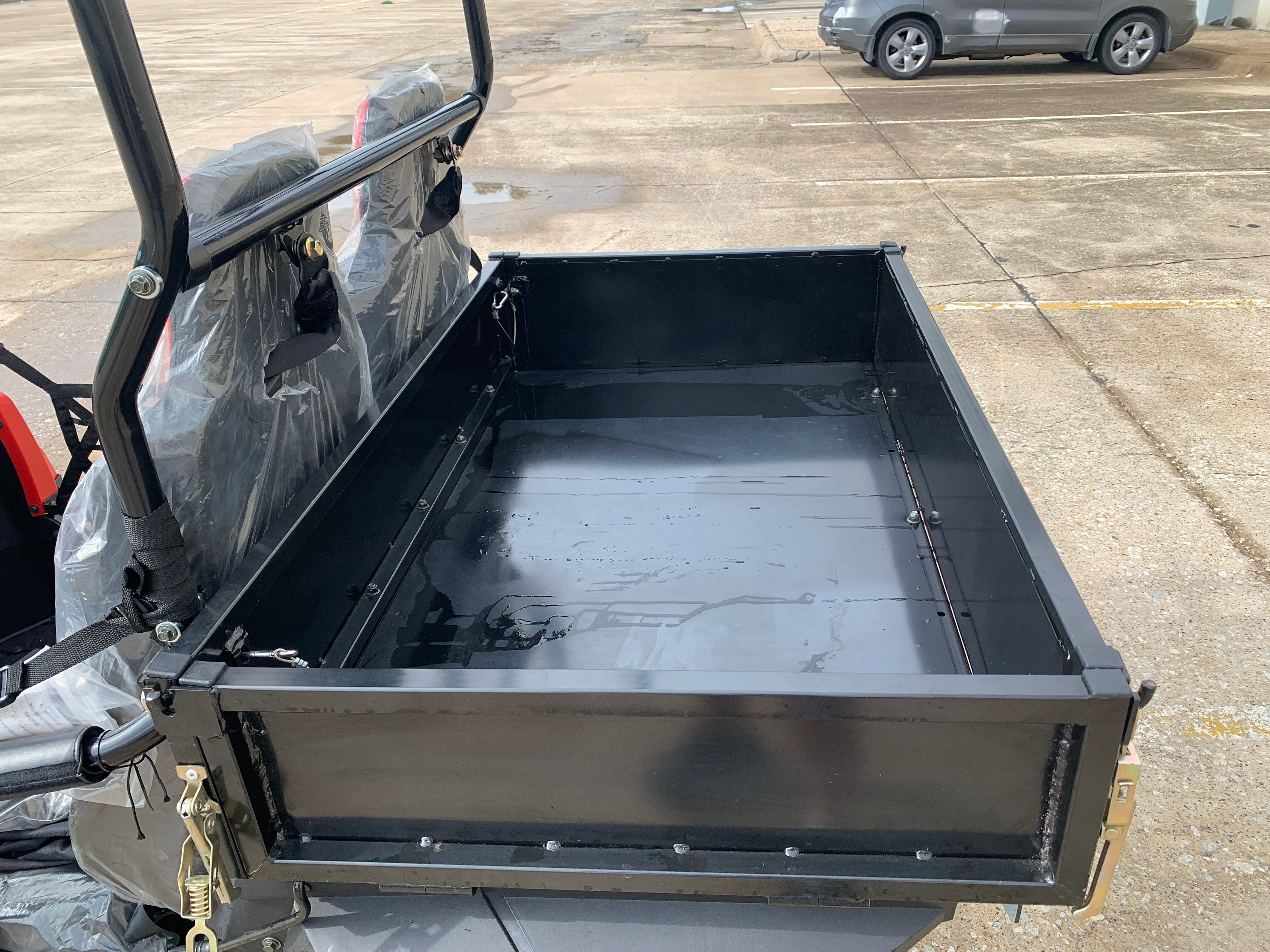 TrailMaster Challenger 200U UTV Side-by-Side, Front Cargo Rack, Rear Dump Bed