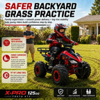 X-PRO Leopard 125cc ATV with Automatic Transmission w/Reverse, Remote Control! Big 19in/18inTires!