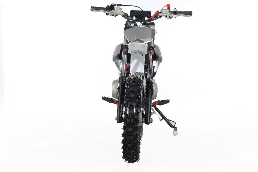 X-PRO X12 110cc Dirt Bike with Automatic Transmission, Electric Start, 12in/10in Wheels!