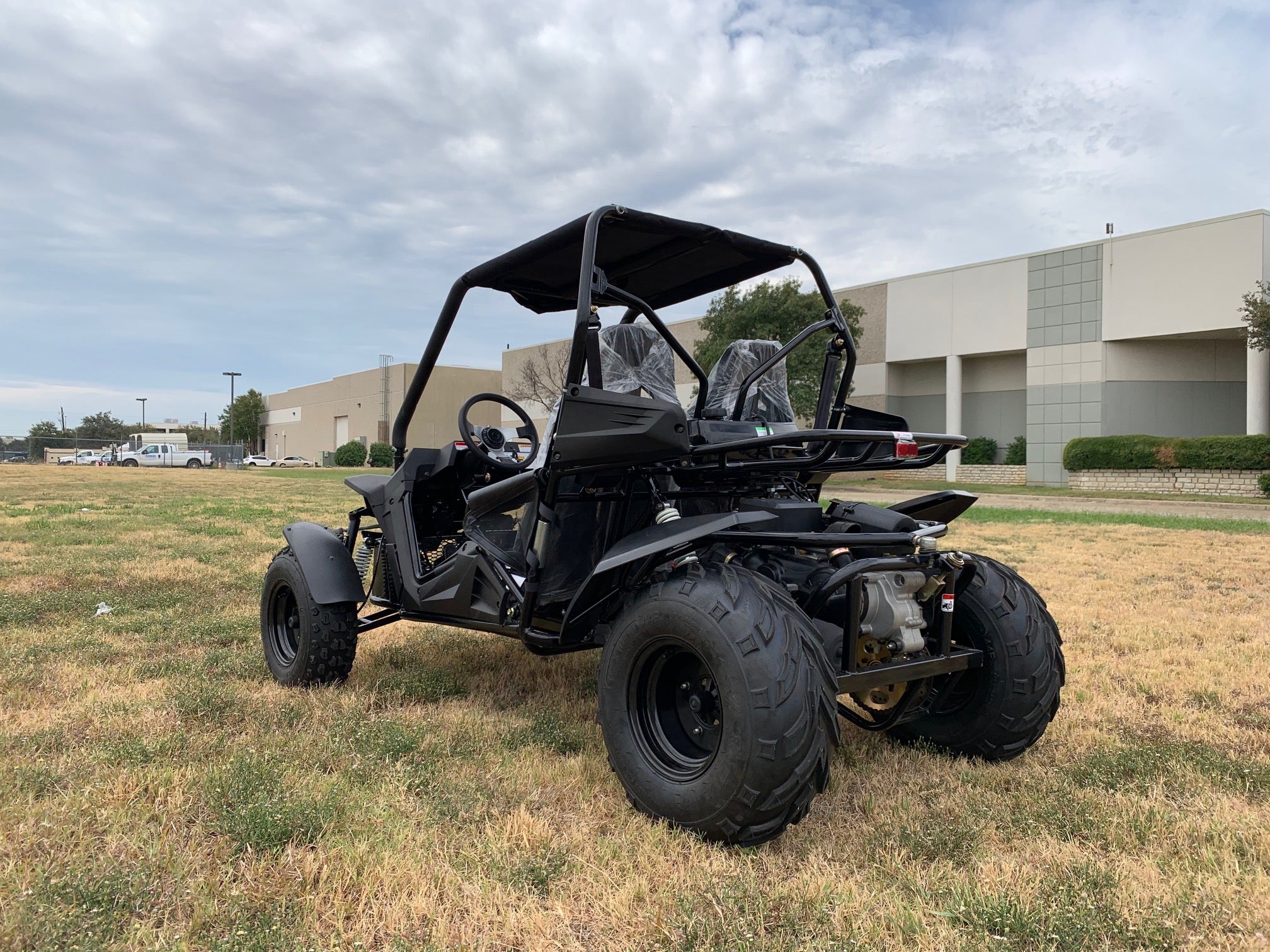 TrailMaster Cheetah 200E EFI Buggy Go Kart, CVT Automatic with Reverse