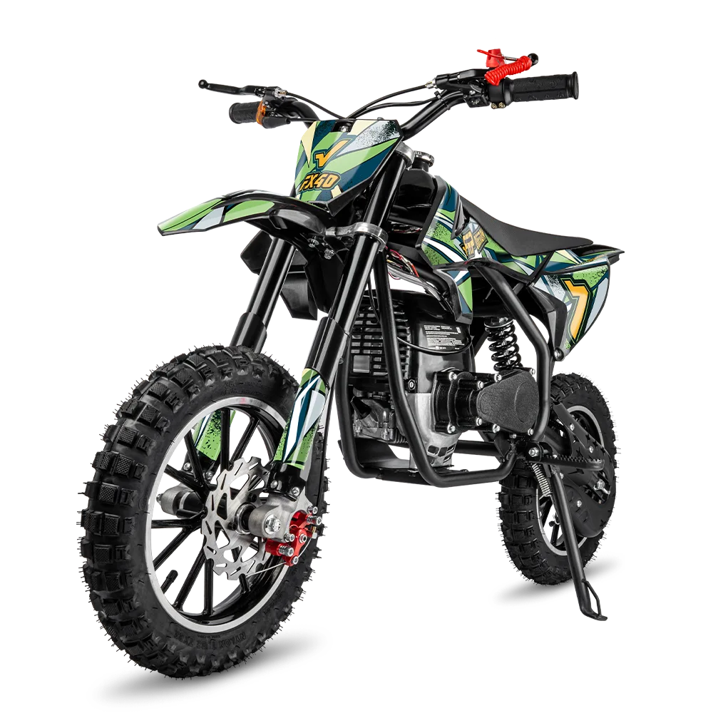 FRP Moto FX40 Ogemaw 40cc Dirt Bike for Kids & Teens..Full Suspension