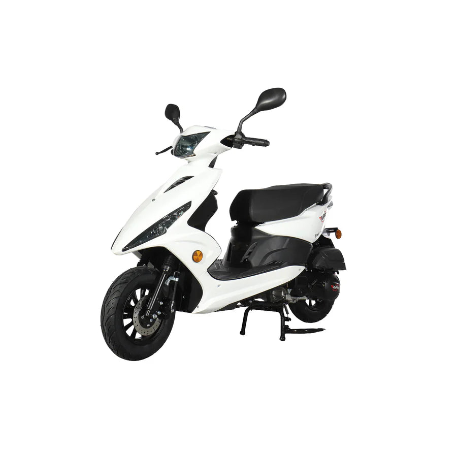 X-PRO Bali 150cc Moped Scooter with 10" Wheels! Electric Start, Large Headlights!