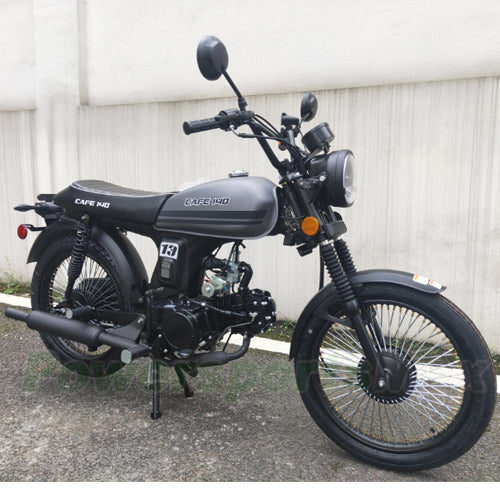 MC-W013 Cafe 140cc Motorcycle – Automatic Transmission