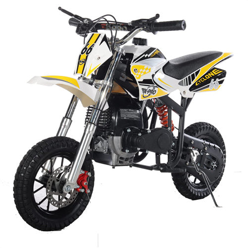 X-PRO Cyclone 40cc Mini Dirt Bike With Hand Pull Start! Chain Drive, Disc Brakes!