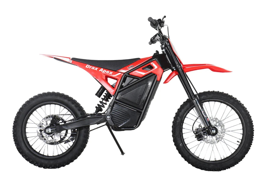 NEW X-PRO Drax Apex 10000W Peak Power 72V/35AH Adults Electric Dirt Bike! 19"/17" Wheels!