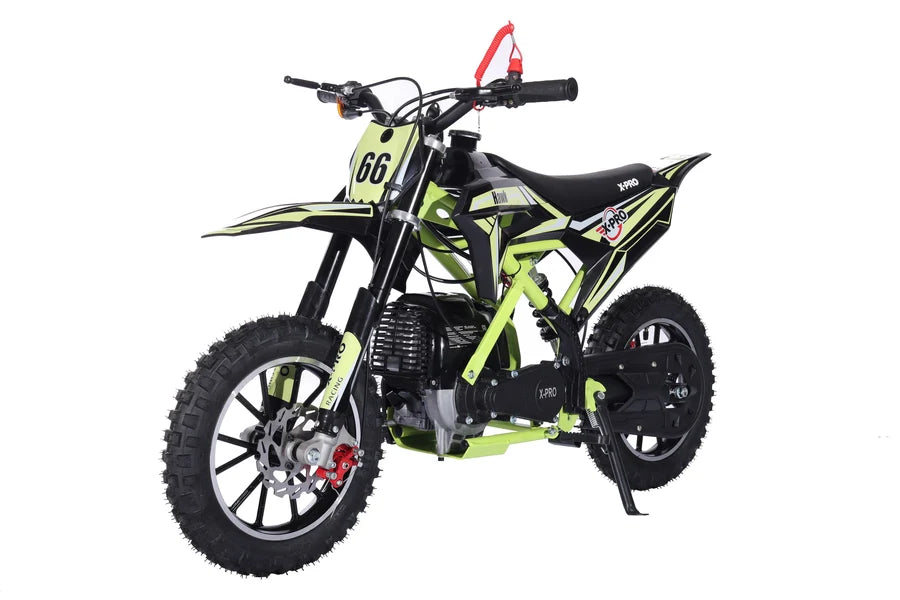 X-Pro Brand New Hawk 40cc Gas Power Mini Pit Dirt Bike, 4 Stroke engine, Pull Start, 10in Wheels