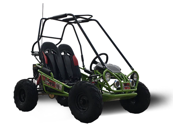 TrailMaster MINI XRX/R+ Go Kart, 5.5hp Parental Remote Control with Reverse, Kids Ages 4-9
