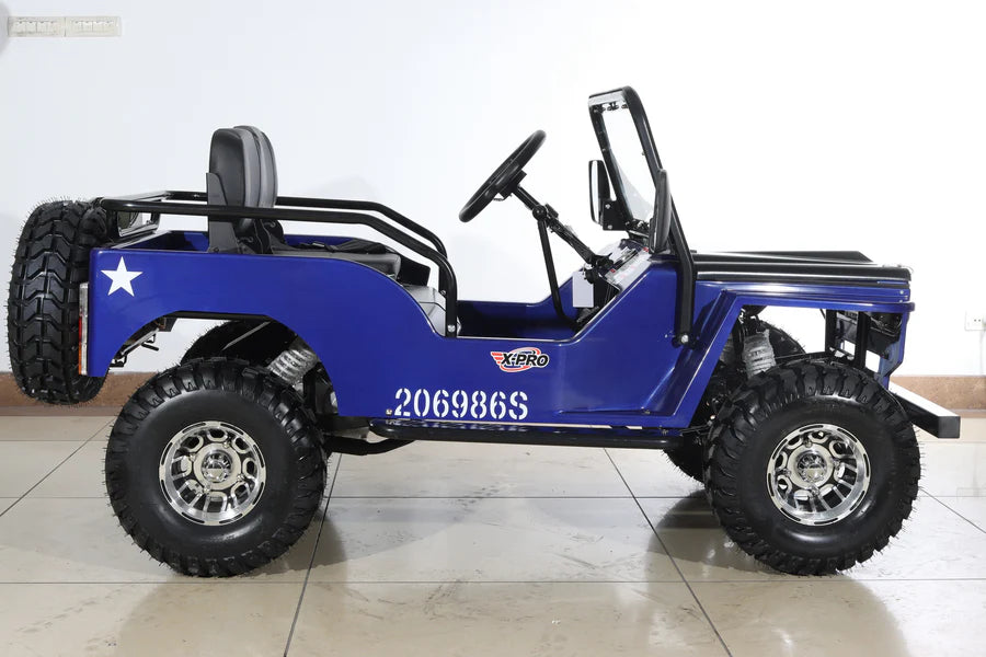 X-PRO Ranger 150 Jeep Go Kart with 3-Speed Semi-Automatic Transmission w/Reverse