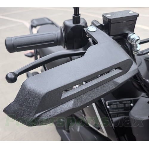 X-PRO Navy 150 Motorcycle with Automatic Transmission, Electric/Kick Start! 12"/10" Aluminum Wheels