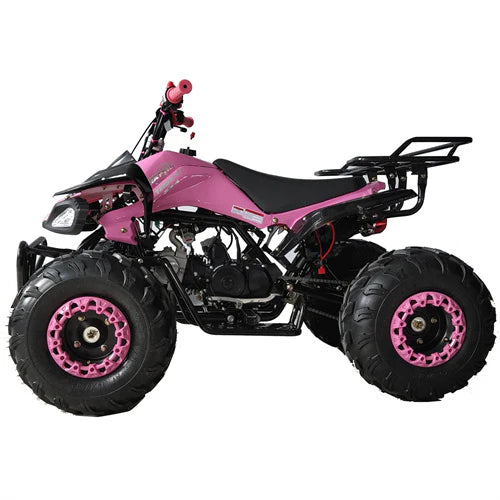 X-PRO Leopard 125cc ATV with Automatic Transmission w/Reverse, Remote Control! Big 19in/18inTires!