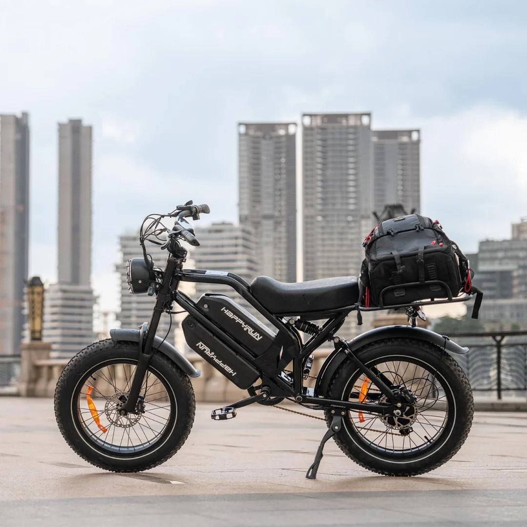 HappyRun G70 UL 2849 Certified Dual Battery Fast Electric Cargo Bike