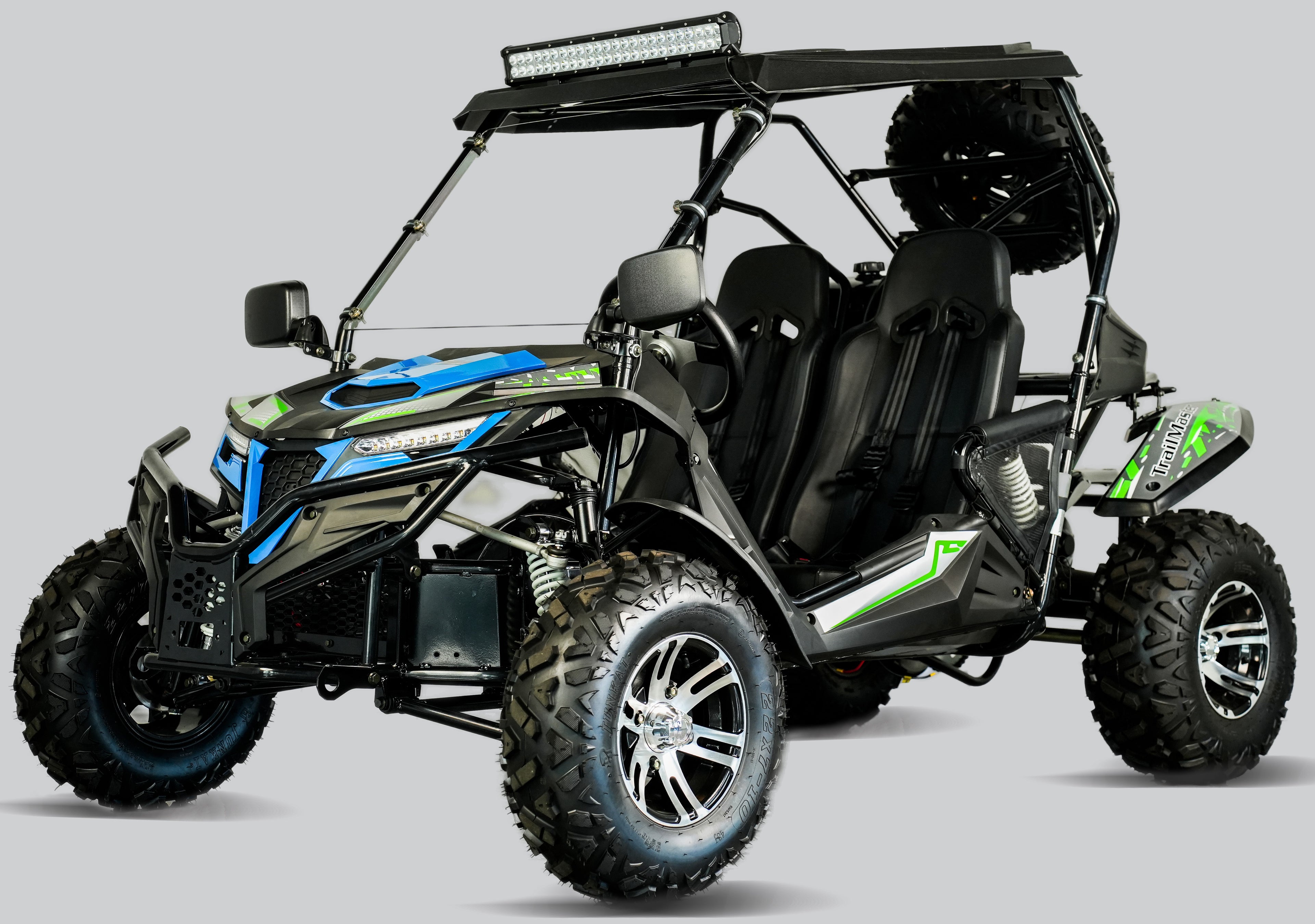 TrailMaster Cheetah 200X Go Kart (Special) CVT Automatic with Reverse, Alloy Wheels, Windshield