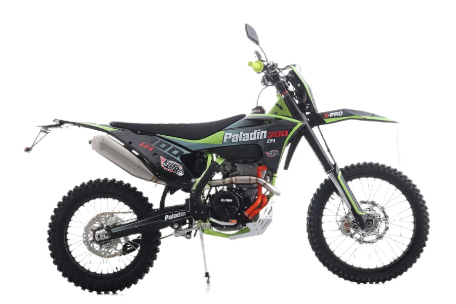 X-PRO Paladin 300 EFI Dirt Bike with 6-Speed Manual Transmission and Balance Shaft and Dual Overhead Camshaft (DOHC) with Four Valves Engine, Electric Start! Big 21in/18in Wheels! (LOW STOCK)