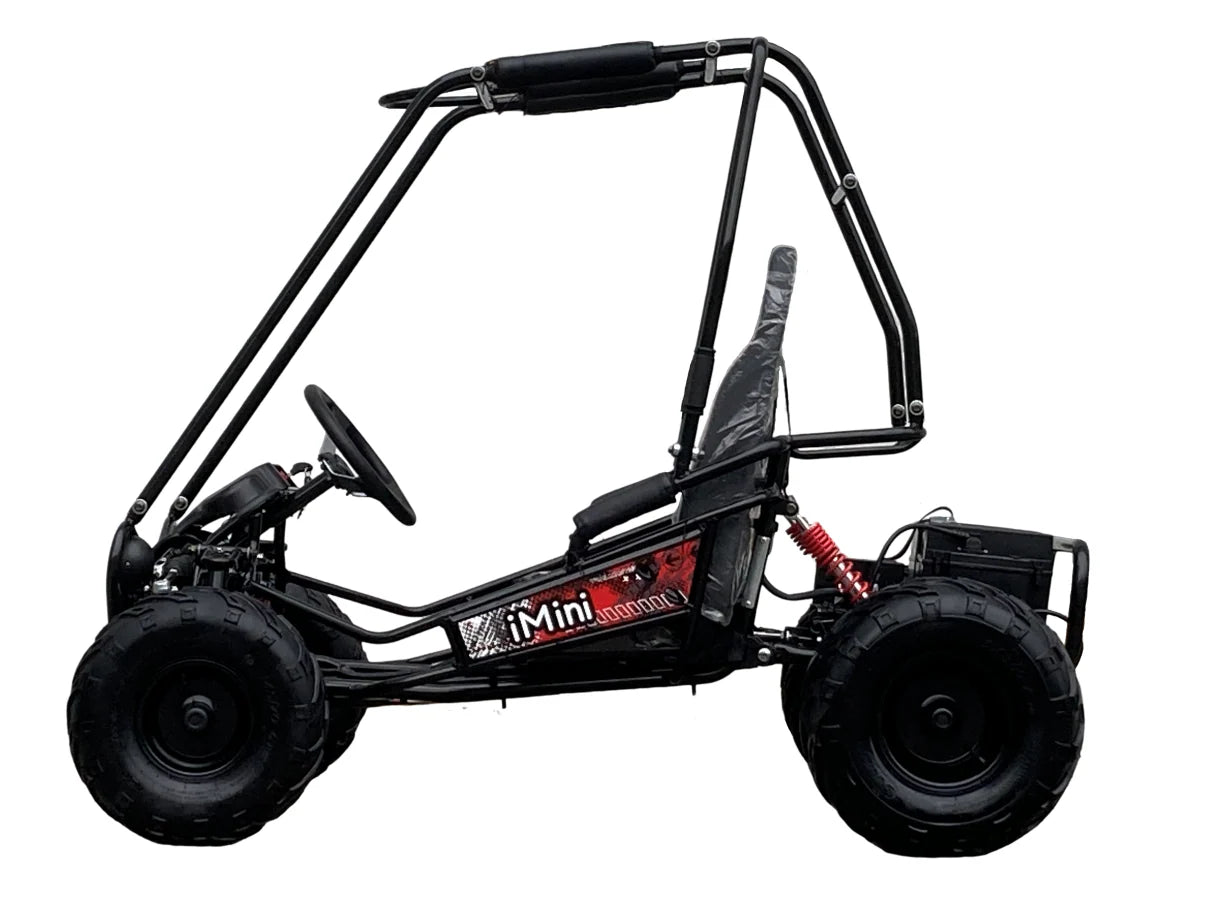 TrailMaster iMini Kids Electric Go Kart, Reverse, 48v, 2-speed settings, Kids Ages 4-9