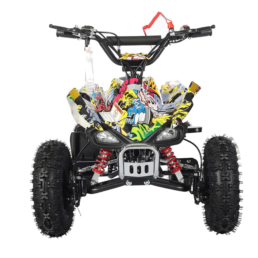 X-PRO Thunder 40cc ATV with Chain Transmission, Pull start! Disc Brake! 6in Tires!