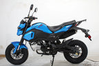 X-PRO 125cc Vader Motorcycle with Manual Transmission, Electric Start! Dual Headlights! Big 12in Wheels!