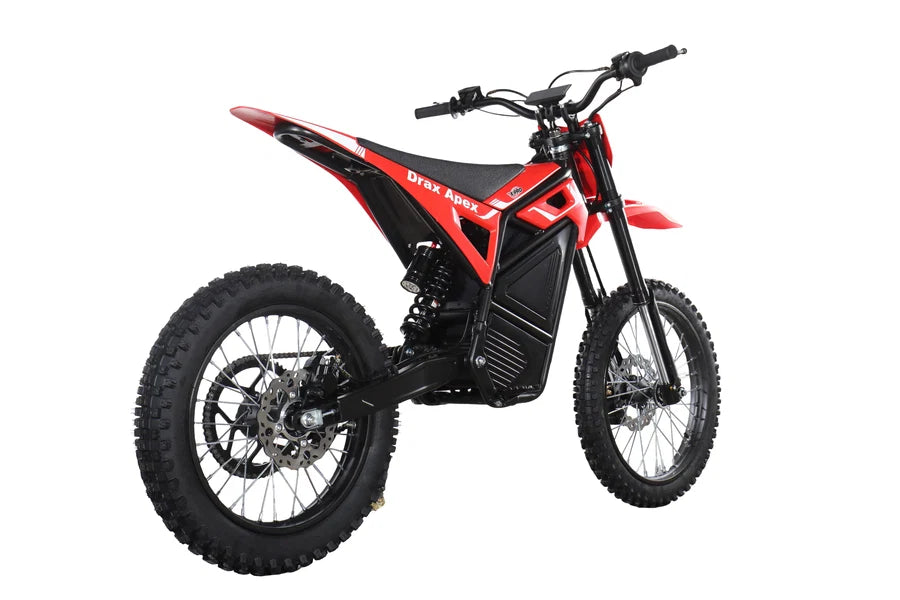 NEW X-PRO Drax Apex 10000W Peak Power 72V/35AH Adults Electric Dirt Bike! 19"/17" Wheels!