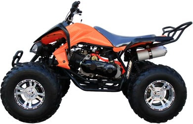 TrailMaster Coolster (3200S) 200cc Sport ATV, Automatic with Reverse, 10-inch Alloy Wheels, Hydraulic Disc Brakes