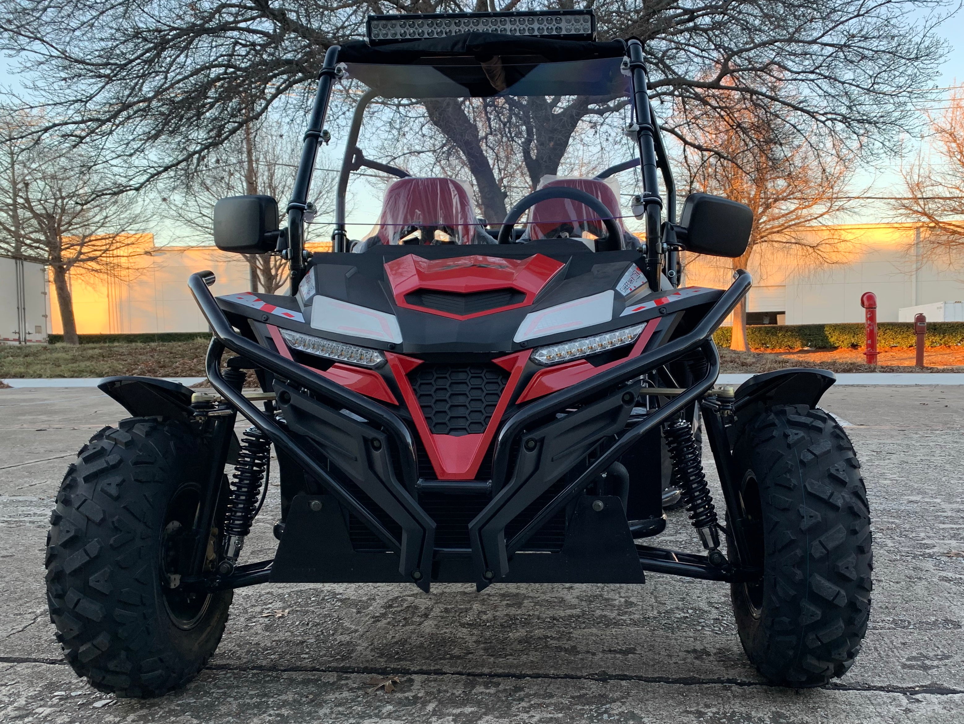 TrailMaster Cheetah 300EX EFI Deluxe UTV Go Kart, Shaft Drive, Liquid Cooled CVT Auto with Reverse