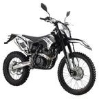 X-PRO TEMPLAR 250cc Dirt Bike with All Lights and 5-Speed Manual Transmission, Electric/Kick Start! Big 21in/18in Wheels!