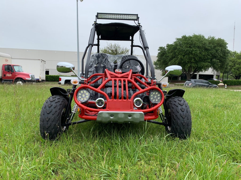 TrailMaster 200E XRX (EFI) Fuel Injection Deluxe Buggy Go Kart, Alloy Wheels, Lights, Turn Signals