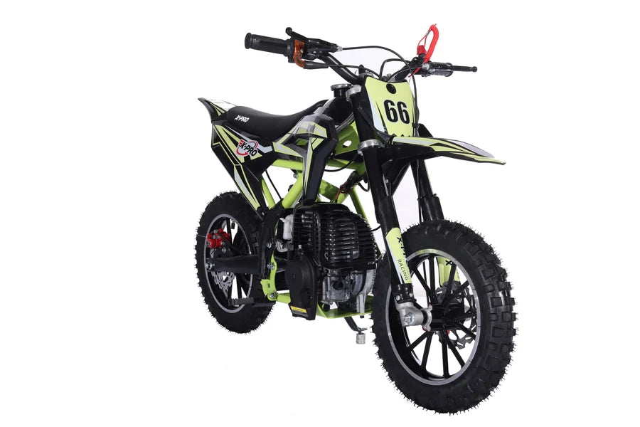 X-Pro Brand New Hawk 40cc Gas Power Mini Pit Dirt Bike, 4 Stroke engine, Pull Start, 10in Wheels