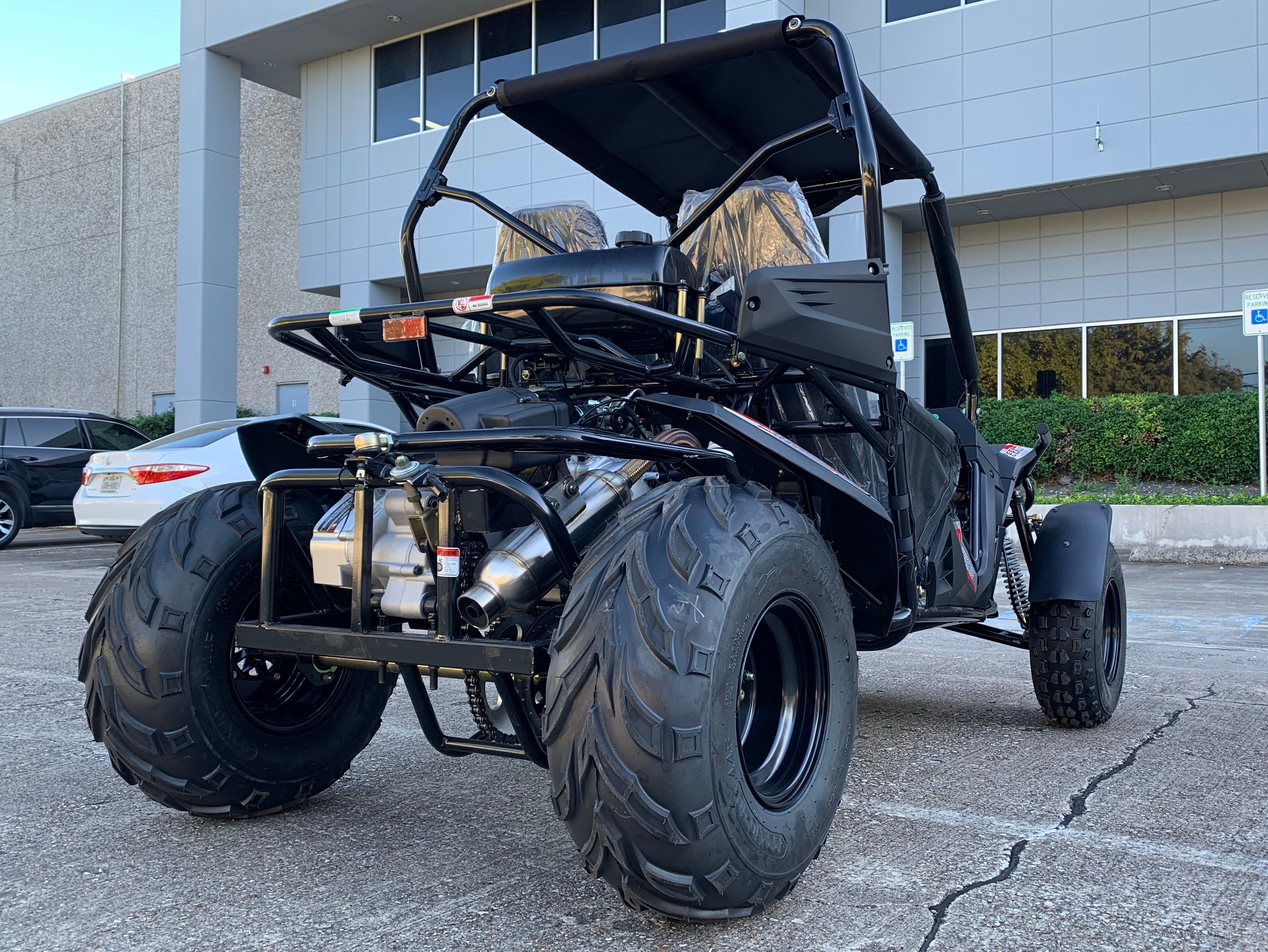 TrailMaster Cheetah 300E EFI UTV Go Kart, Shaft Drive, Liquid Cooled CVT Auto with Reverse