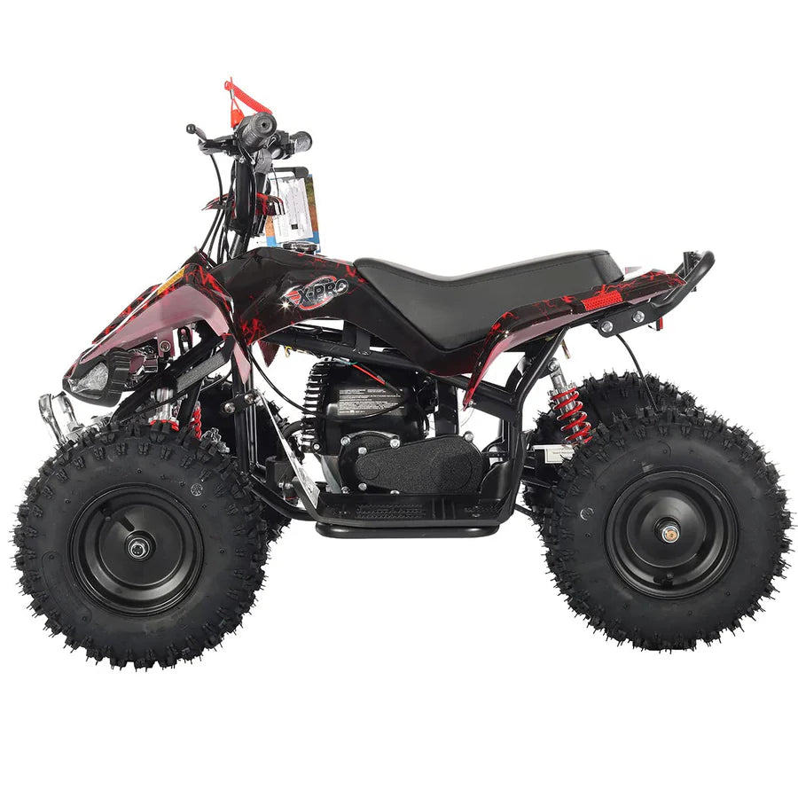 X-PRO Thunder 40cc ATV with Chain Transmission, Pull start! Disc Brake! 6in Tires!