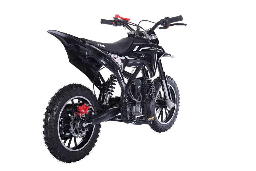 X-Pro Brand New Hawk 40cc Gas Power Mini Pit Dirt Bike, 4 Stroke engine, Pull Start, 10in Wheels