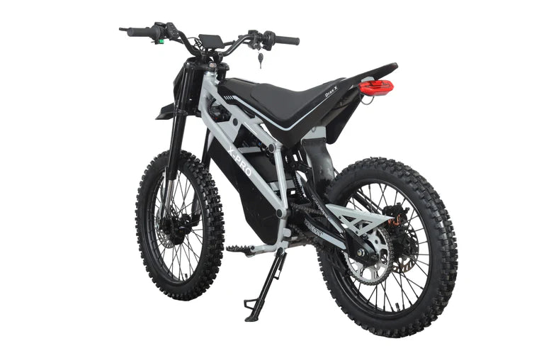 X-PRO Drax X 4200W Electric Dirt Bike for Adults & Teens - Powerful Brushless Motor,19"/17" Off-Road Tires, Dual Braking &Suspension,LED Headlight,Heavy Duty Electric Dirt Bike for All Terrain