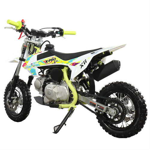X-PRO X11 110cc Dirt Bike with Automatic Transmission, Electric Start, Hydraulic Disc Brake! 10in Wheels! Zongshen Brand Engine!