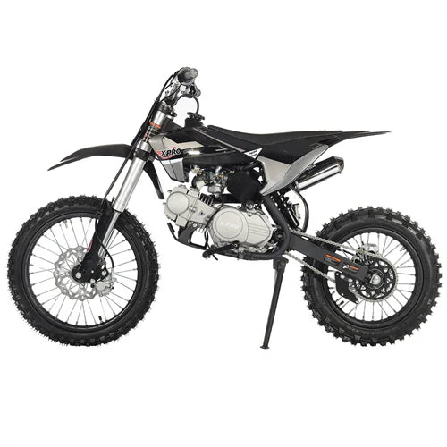 X-PRO X19 125cc Dirt Bike with 4-Speed Semi-Automatic Transmission, Kick Start, Big 17in/14in Tires! Zongshen Brand Engine!