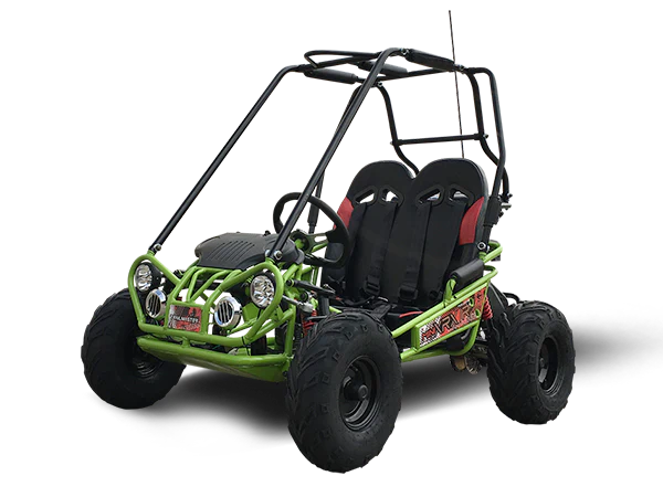 TrailMaster MINI XRX/R+ Go Kart, 5.5hp Parental Remote Control with Reverse, Kids Ages 4-9
