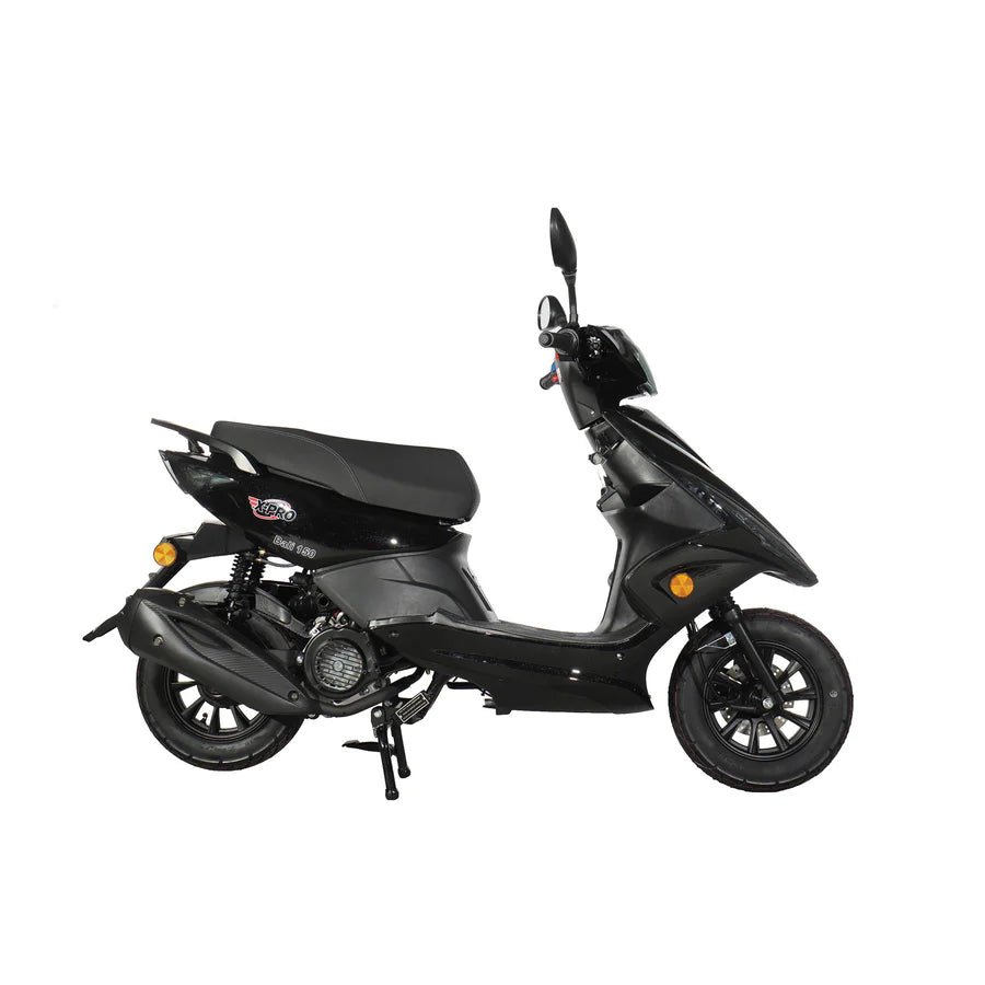 X-PRO Bali 150cc Moped Scooter with 10" Wheels! Electric Start, Large Headlights!