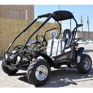 TrailMaster MID-Size XRX-R Go Kart, 196cc 6.5hp Torque Converter, Electric Start with Reverse, Kids Ages 7-12