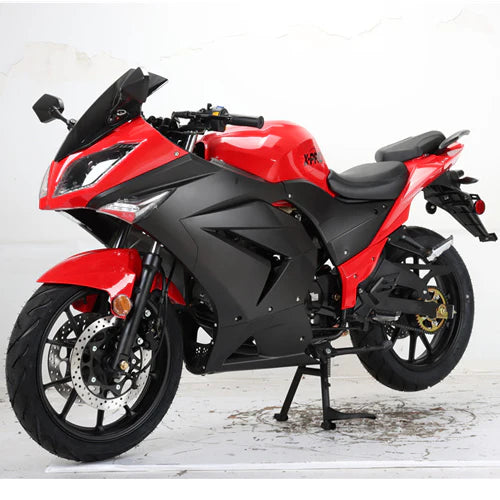 X-PRO 125cc Ninja Motorcycle with Manual Transmission, Electric Start! 17in Wheels! Assembled In Crate!