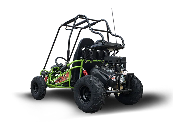 TrailMaster MINI XRX/R+ Go Kart, 5.5hp Parental Remote Control with Reverse, Kids Ages 4-9