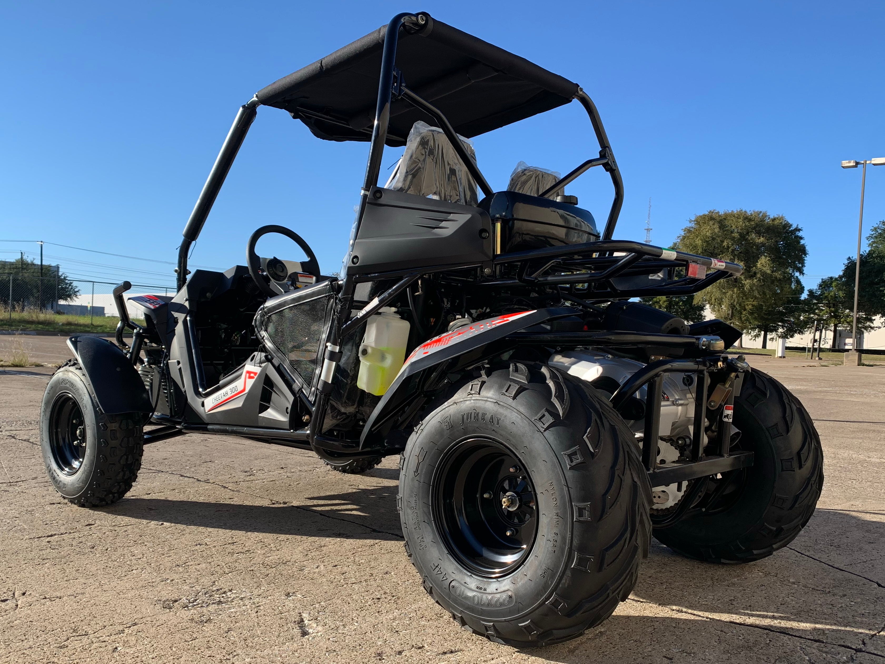 TrailMaster Cheetah 300E EFI UTV Go Kart, Shaft Drive, Liquid Cooled CVT Auto with Reverse