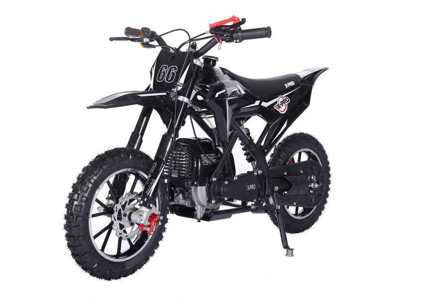 X-Pro Brand New Hawk 40cc Gas Power Mini Pit Dirt Bike, 4 Stroke engine, Pull Start, 10in Wheels