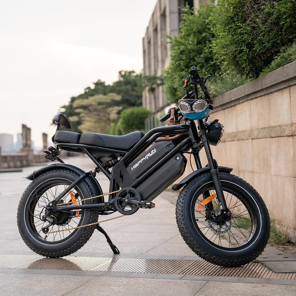 HappyRun G70 UL 2849 Certified Dual Battery Fast Electric Cargo Bike