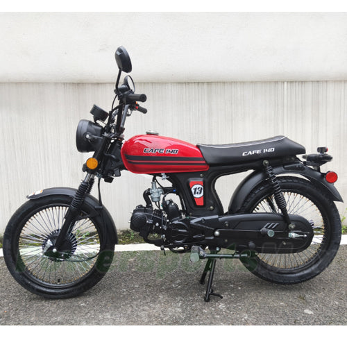 MC-W013 Cafe 140cc Motorcycle – Automatic Transmission