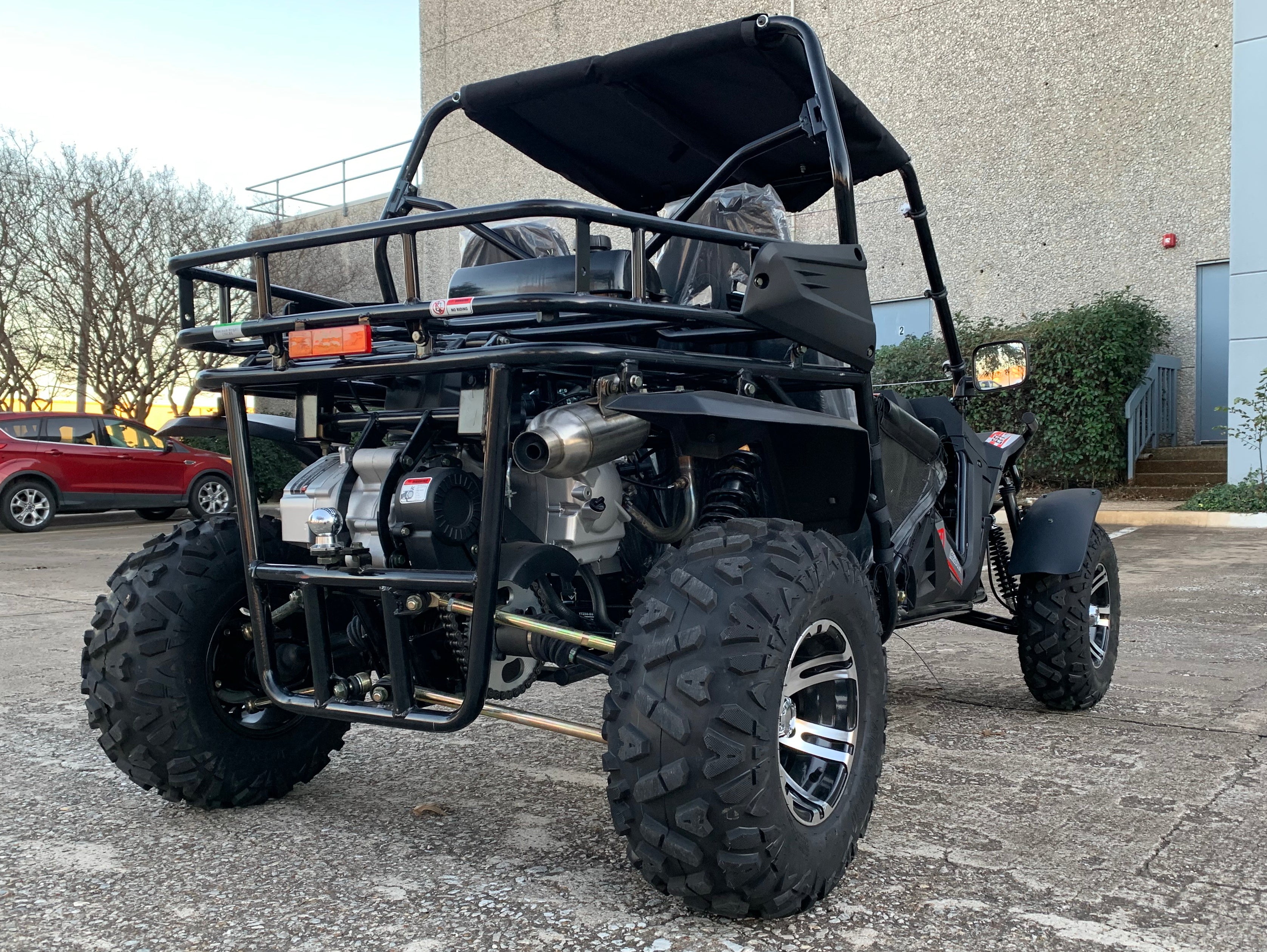 TrailMaster Cheetah 300EX EFI Deluxe UTV Go Kart, Shaft Drive, Liquid Cooled CVT Auto with Reverse