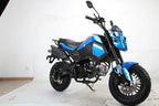 X-PRO 125cc Vader Motorcycle with Manual Transmission, Electric Start! Dual Headlights! Big 12in Wheels!