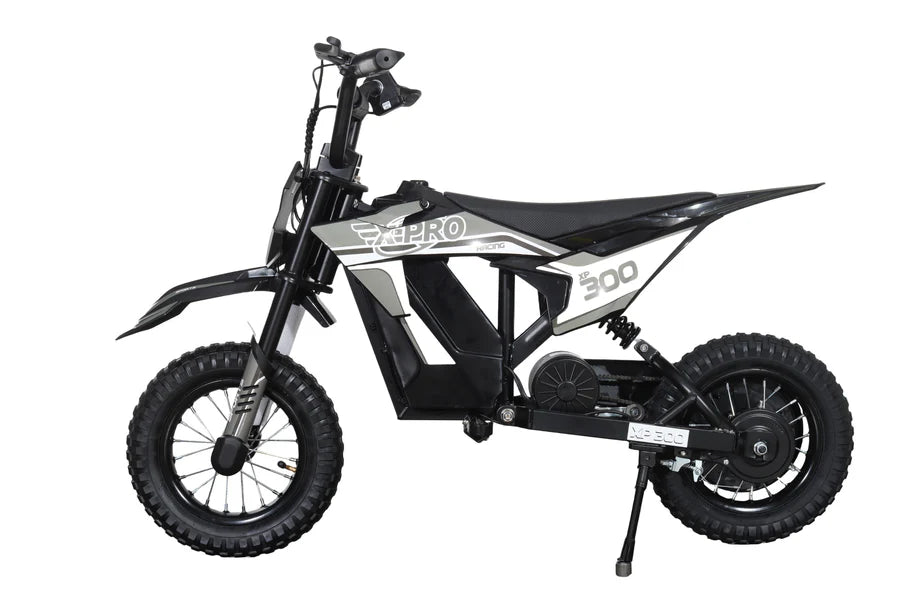 X-PRO 300W 36V Electric Dirt Bike with Adjustable Speed! 12" Pneumatic Tires!