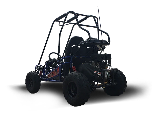 TrailMaster MINI XRX/R+ Go Kart, 5.5hp Parental Remote Control with Reverse, Kids Ages 4-9