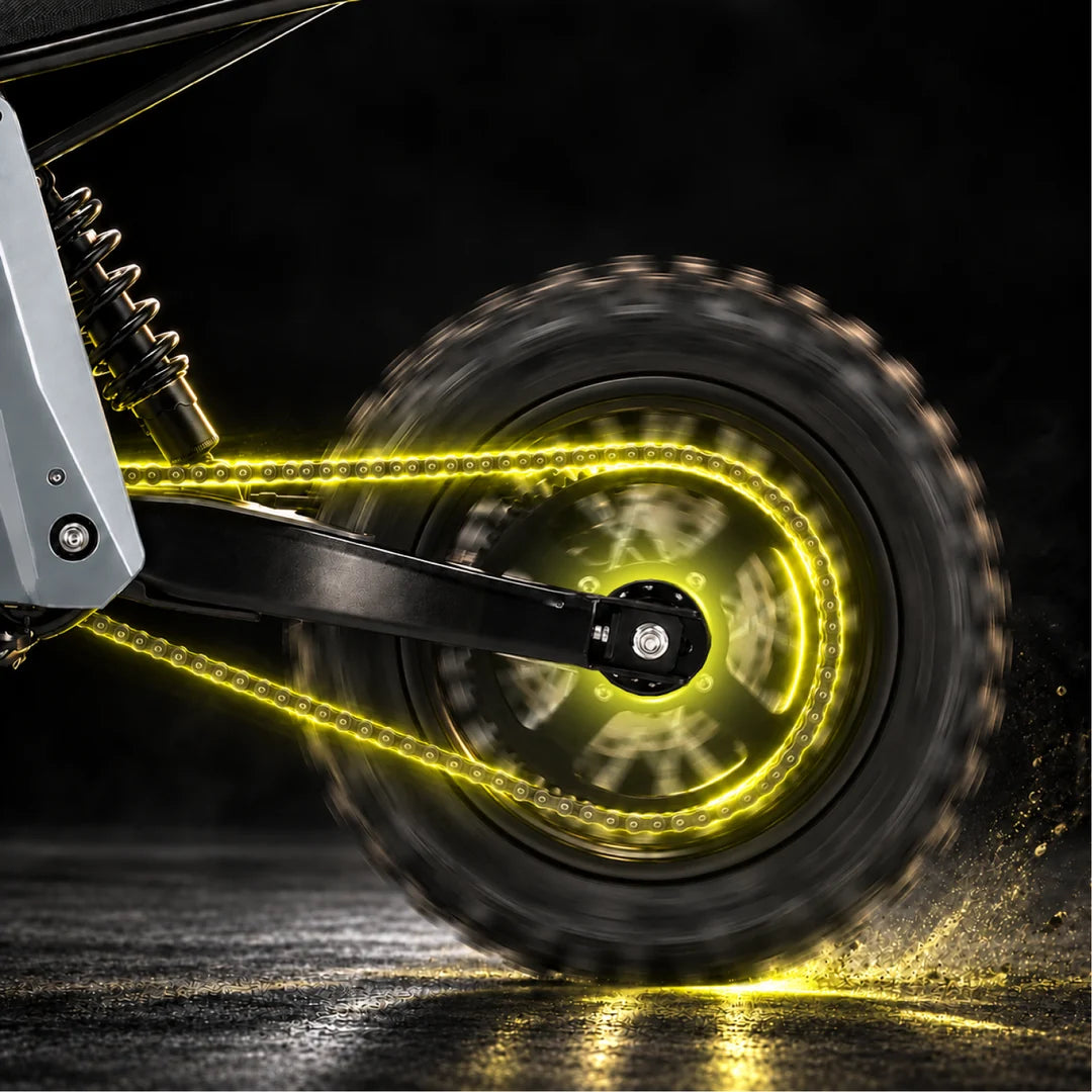 Anyland Rev Pro Electric Dirt Bike + Supermoto Wheel Set