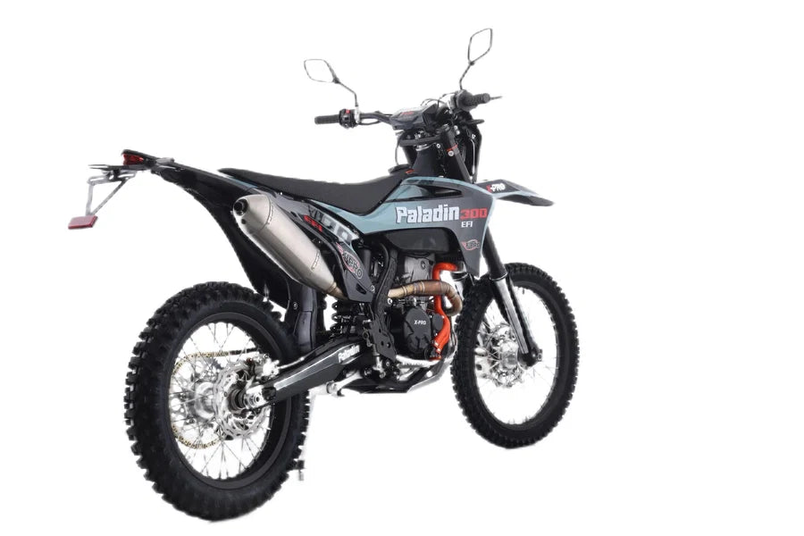 X-PRO Paladin 300 EFI Dirt Bike with 6-Speed Manual Transmission and Balance Shaft and Dual Overhead Camshaft (DOHC) with Four Valves Engine, Electric Start! Big 21in/18in Wheels! (LOW STOCK)