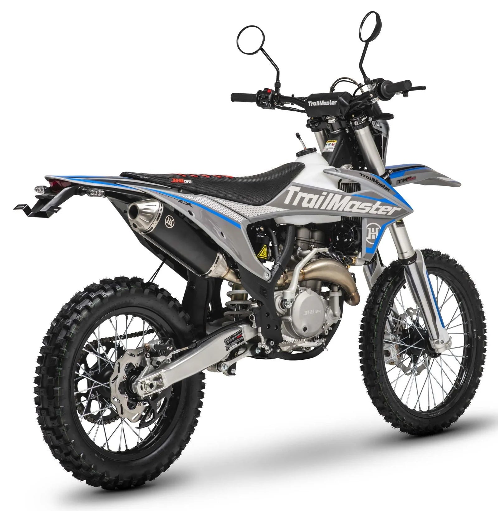 TrailMaster LX300 Dual Sport Dirt Bike, NC300 EFI Racing Engine, Liquid-Cooled, 6-Speed Manual, Dual Disc Brakes, Electric Start with Kick backup, Wheels (21/18)