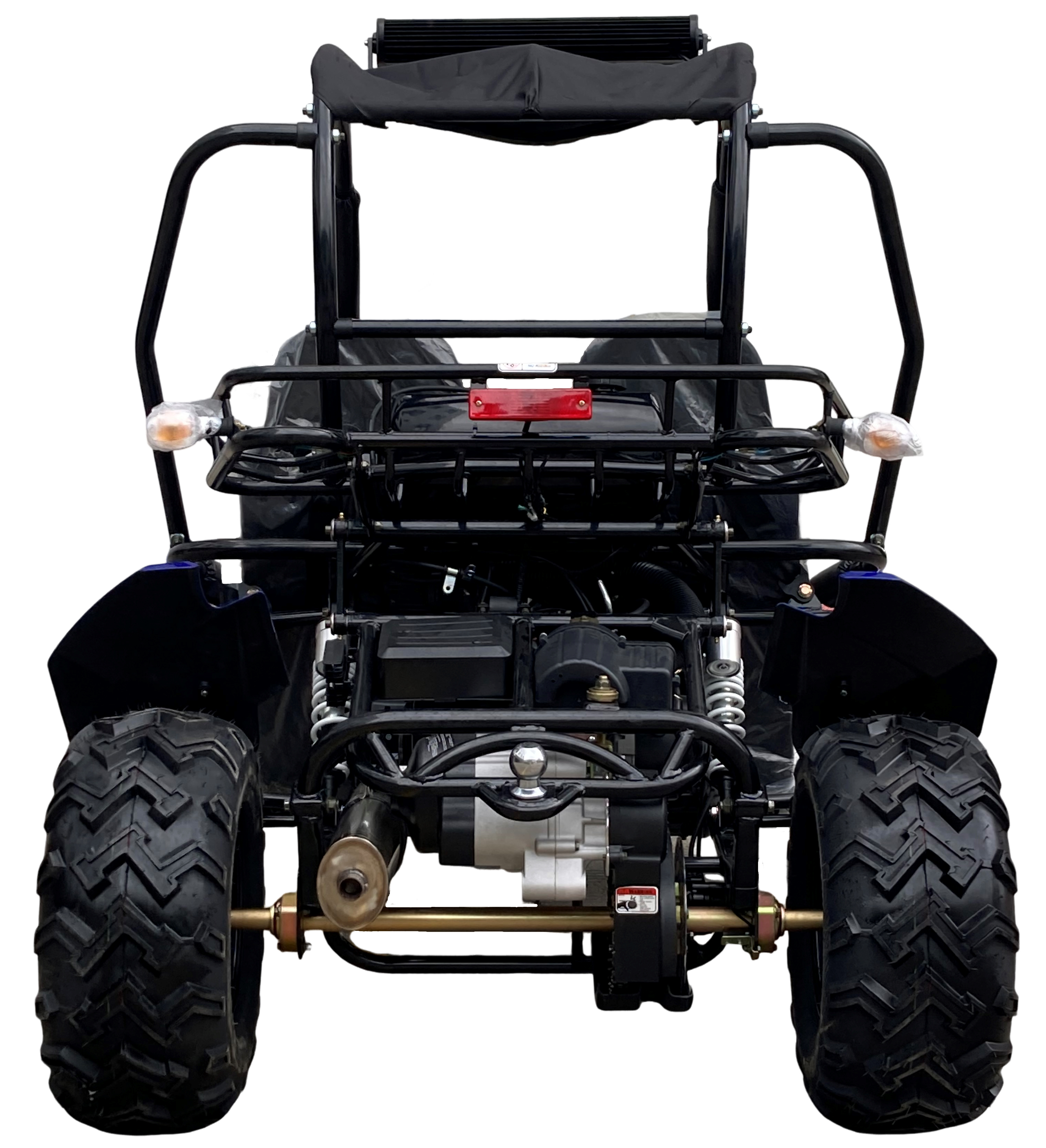 TrailMaster Blazer 200EX EFI Buggy Go Kart, LED Light Bar, Windshield Included