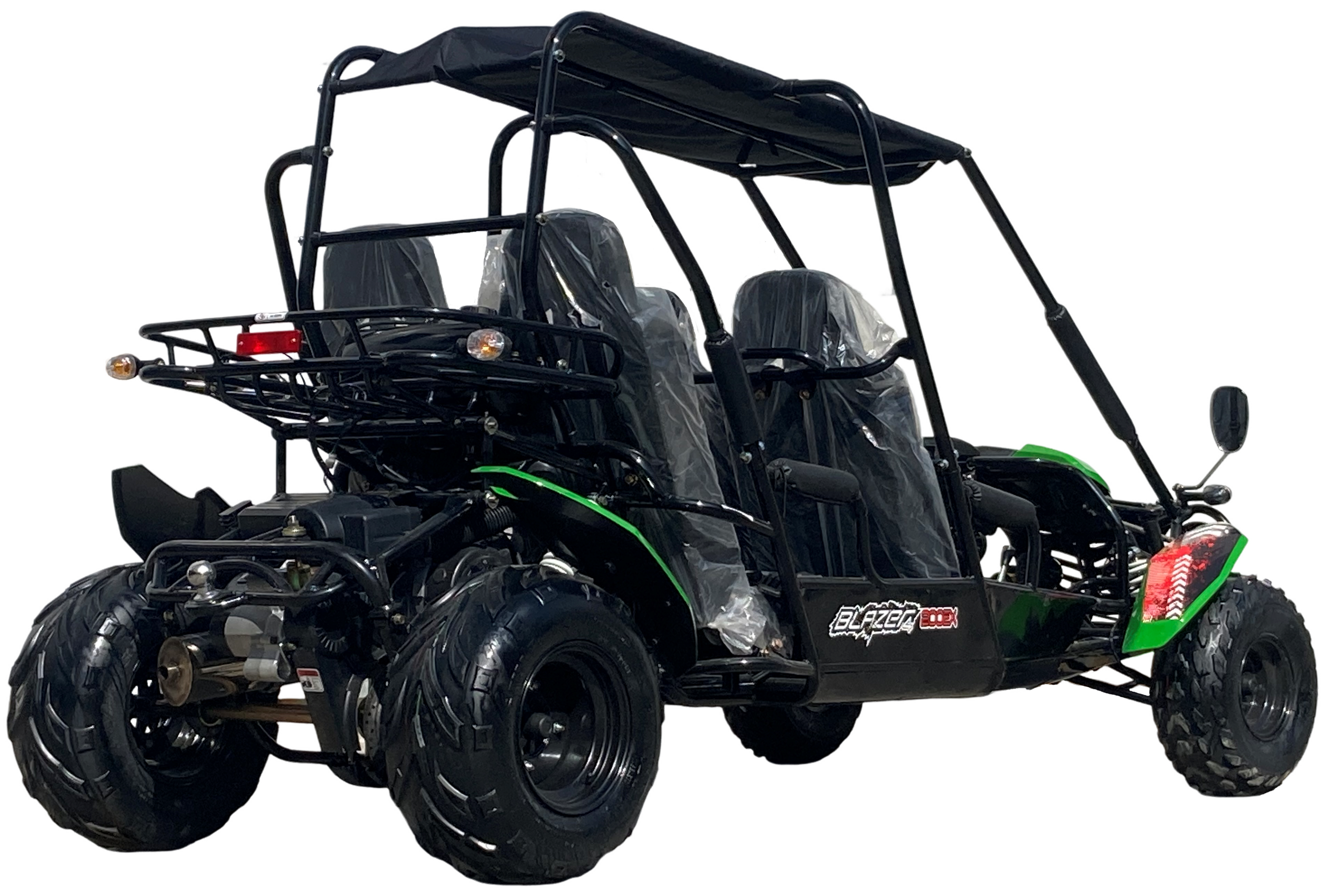 TrailMaster Blazer4 200EX EFI 4-Seater Buggy Go Kart, Extended Cab